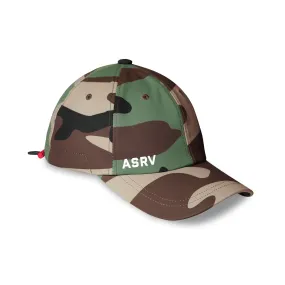 0744. Waterproof Cinch Hat - Woodland Camo