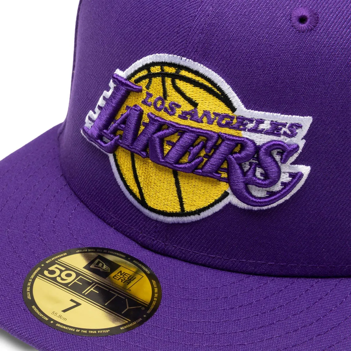 59FIFTY LOS ANGELES LAKERS BANNERSIDE FITTED CAP