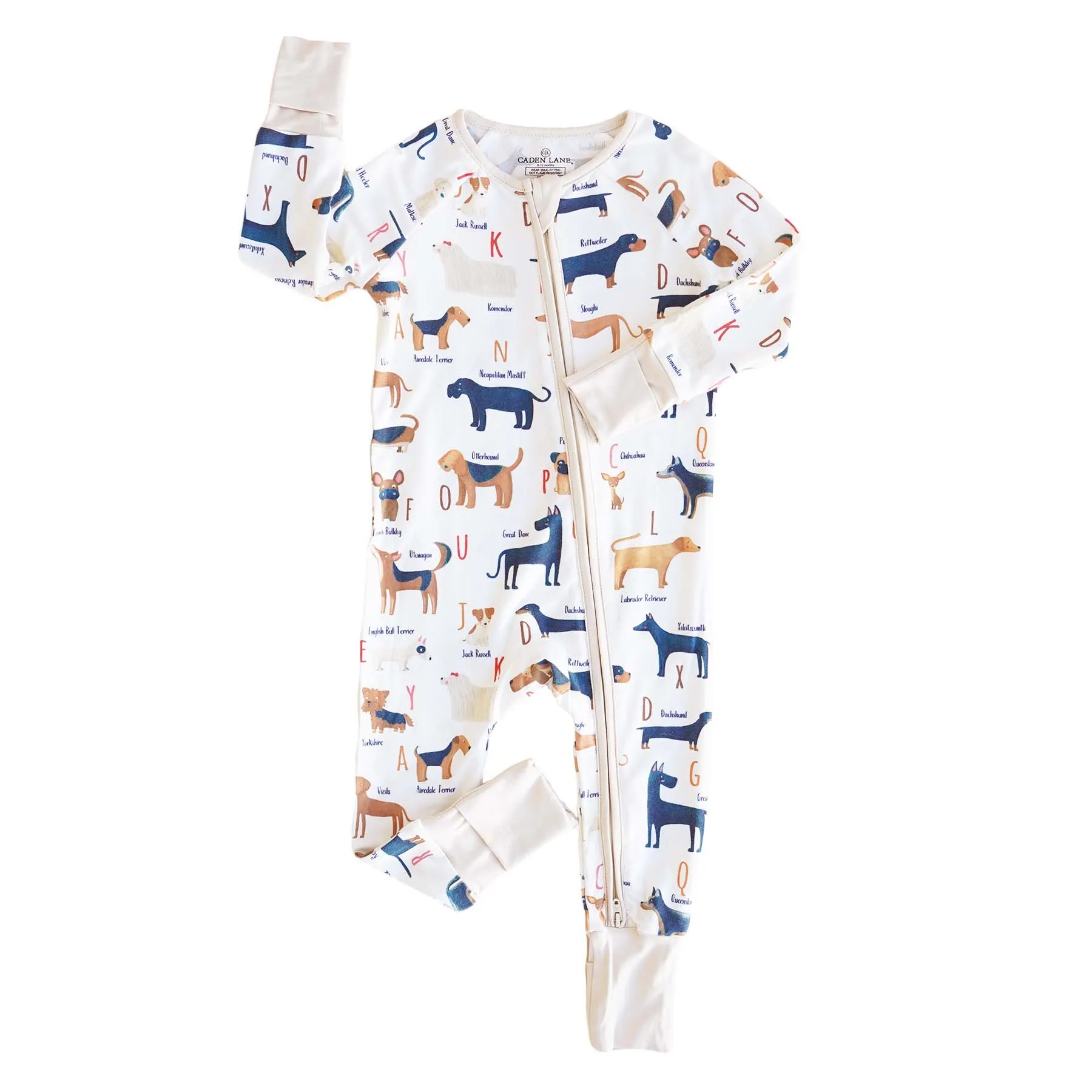 ABC Paw-ty Convertible Zip Romper