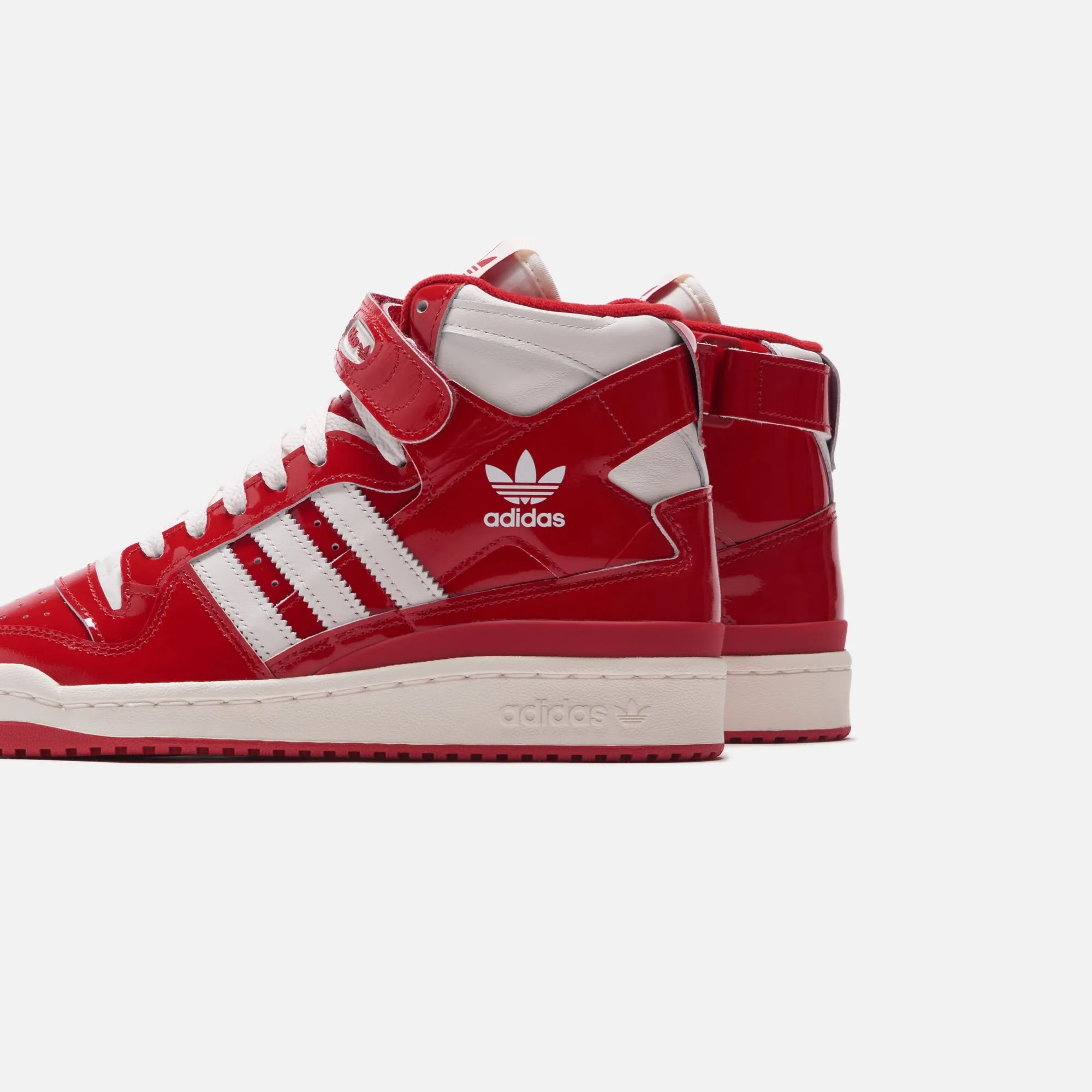 adidas Forum 84 High Red Patent - Red / White