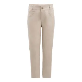 Beige Formal Pants