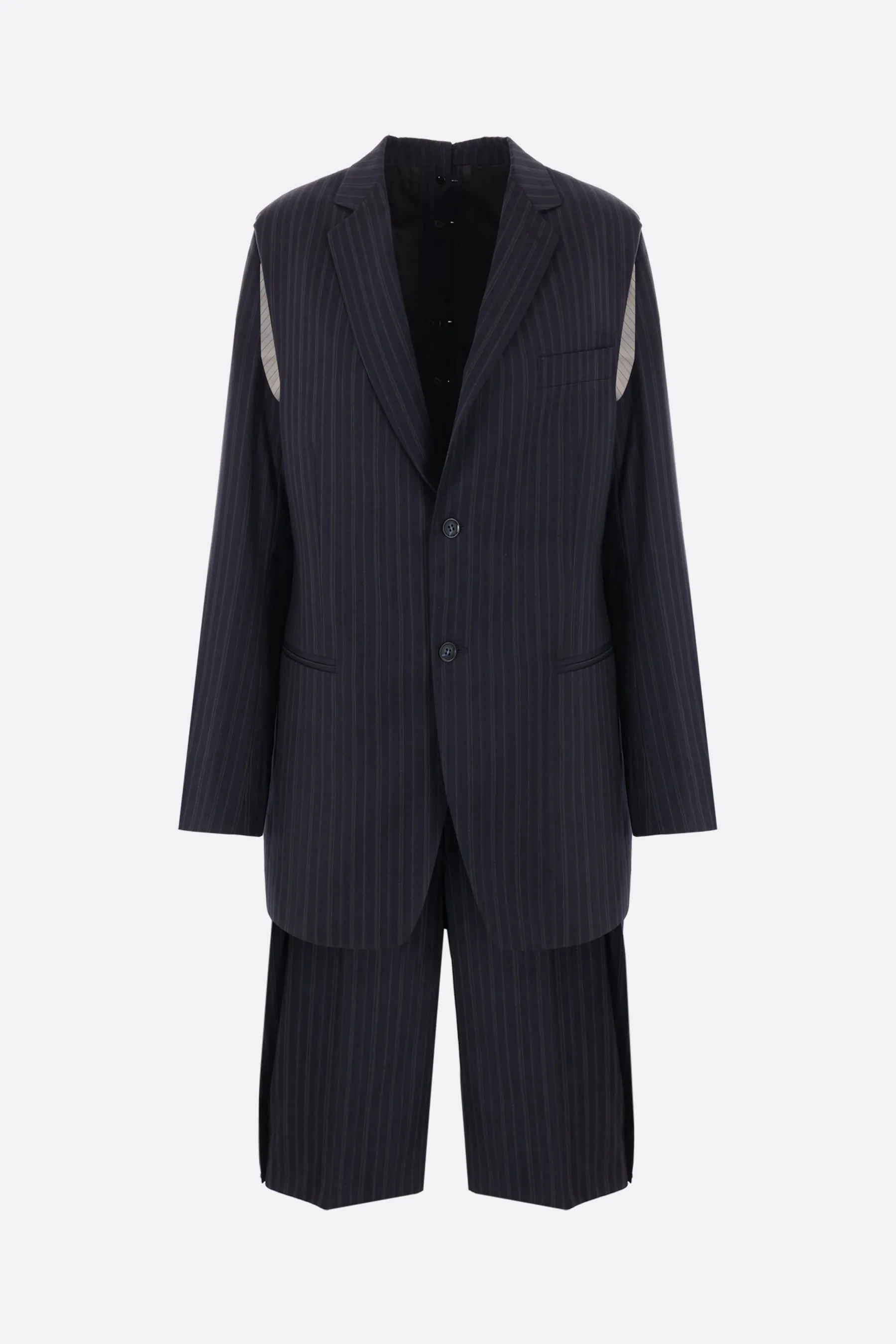 Bibi wool blend two-piece suit