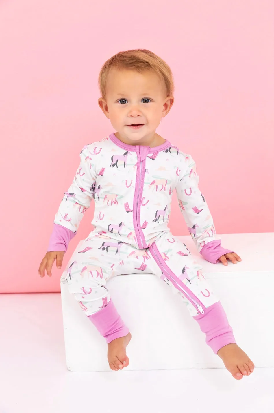 Bird & Bean Bamboo Footless Romper - Cassidy