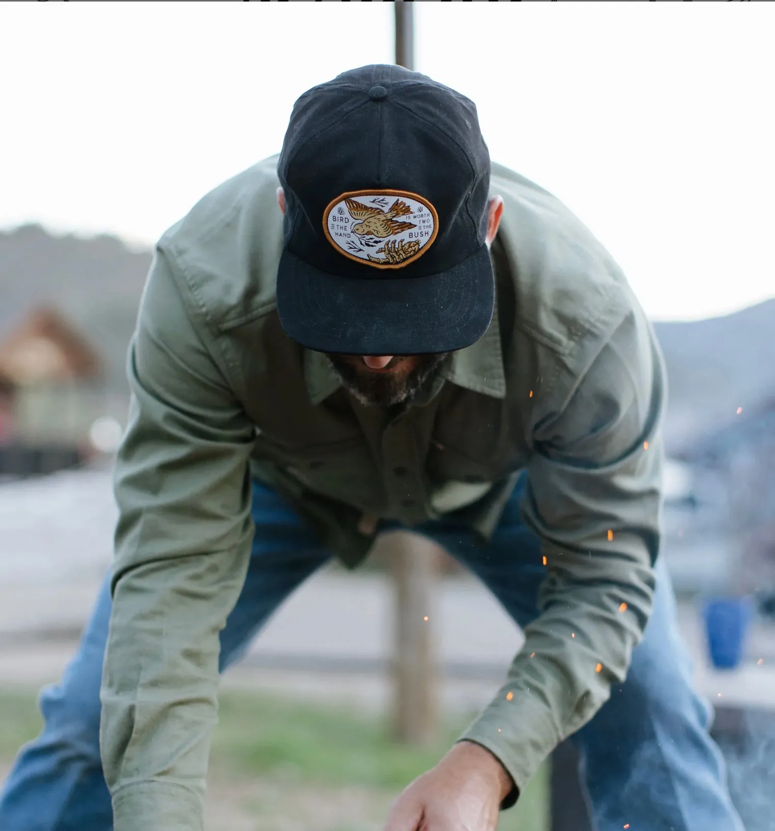 Bird In The Hand Cap Hat