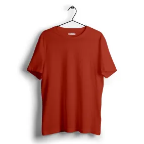 Brick Red Tshirt - Plus size