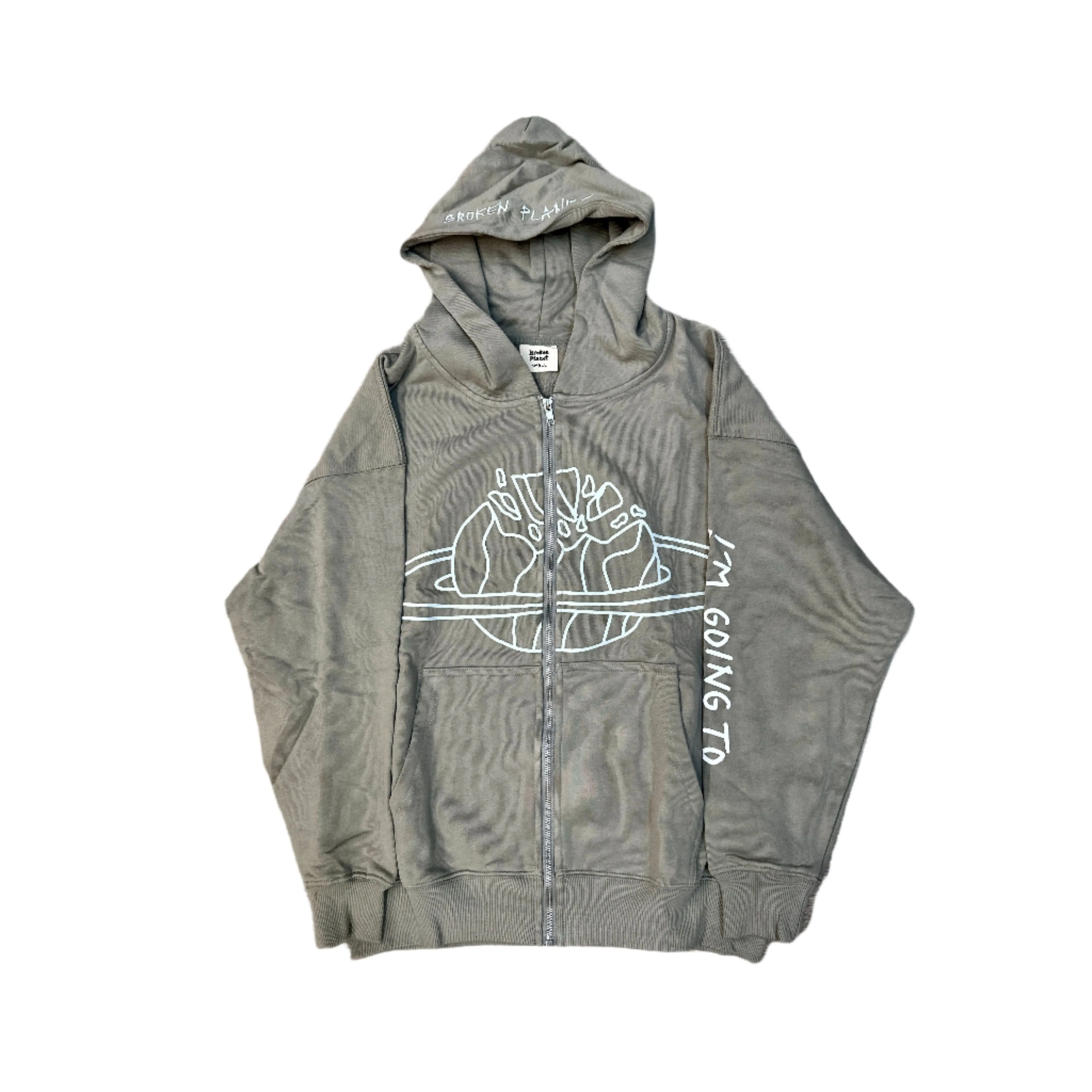 Broken Planet Market Outer Space Zip Up Mineral