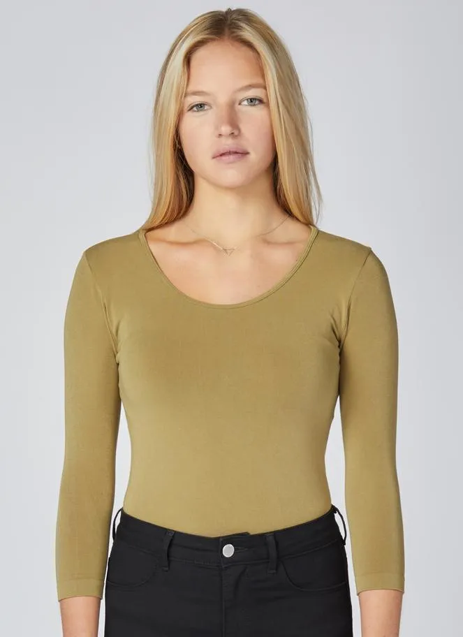 C'est Moi, CEBT1206 Bamboo 3/4 sleeve top