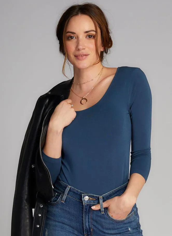 C'est Moi, CEBT1206 Bamboo 3/4 sleeve top