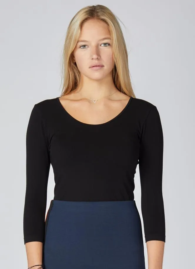 C'est Moi, CEBT1206 Bamboo 3/4 sleeve top