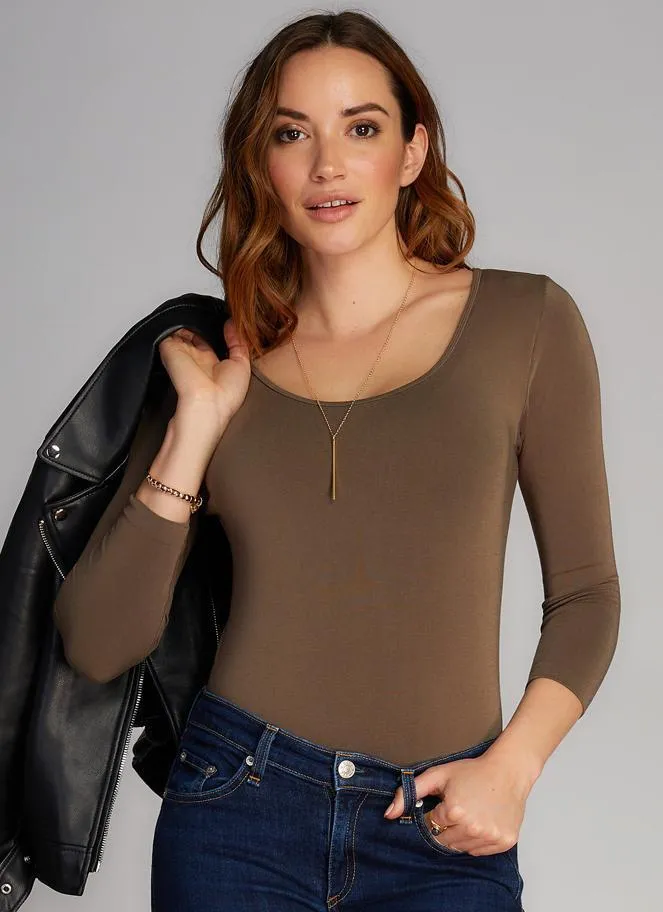 C'est Moi, CEBT1206 Bamboo 3/4 sleeve top