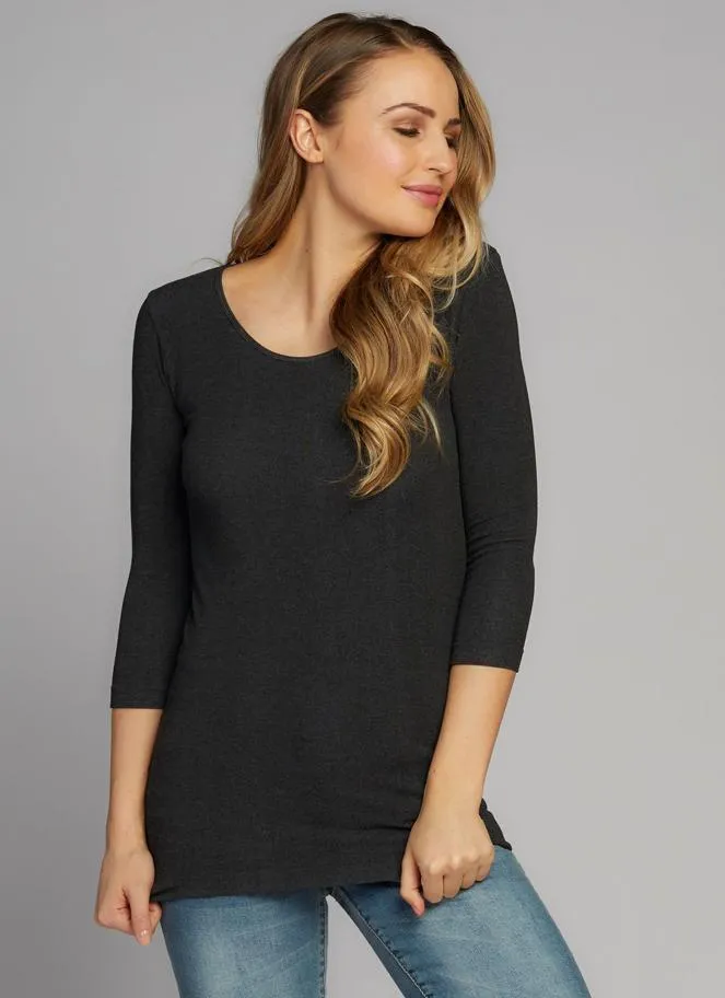 C'est Moi, CEBT1206 Bamboo 3/4 sleeve top