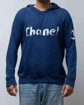 CHANEL CHRISTMAS 2013 VIP HOODIE HAND PAINTED BY KARL LAGERFELD ONLY