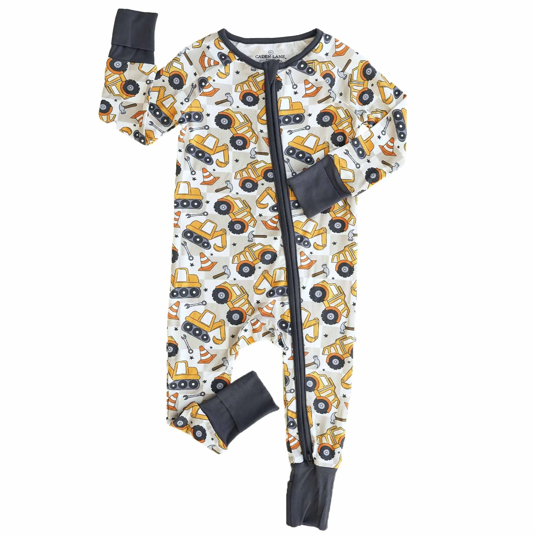 Convertible Zip Rompers for Boys*