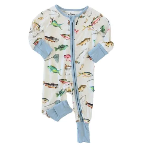 Convertible Zip Rompers for Boys*