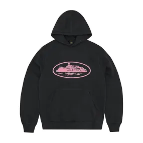 Corteiz Alcatraz V2 Hoodie Black/Pink