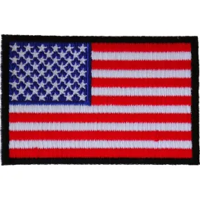 Daniel Smart American Flag Patch with Black Borders