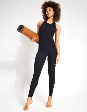 Go Balance Long Fitted All In One - Black