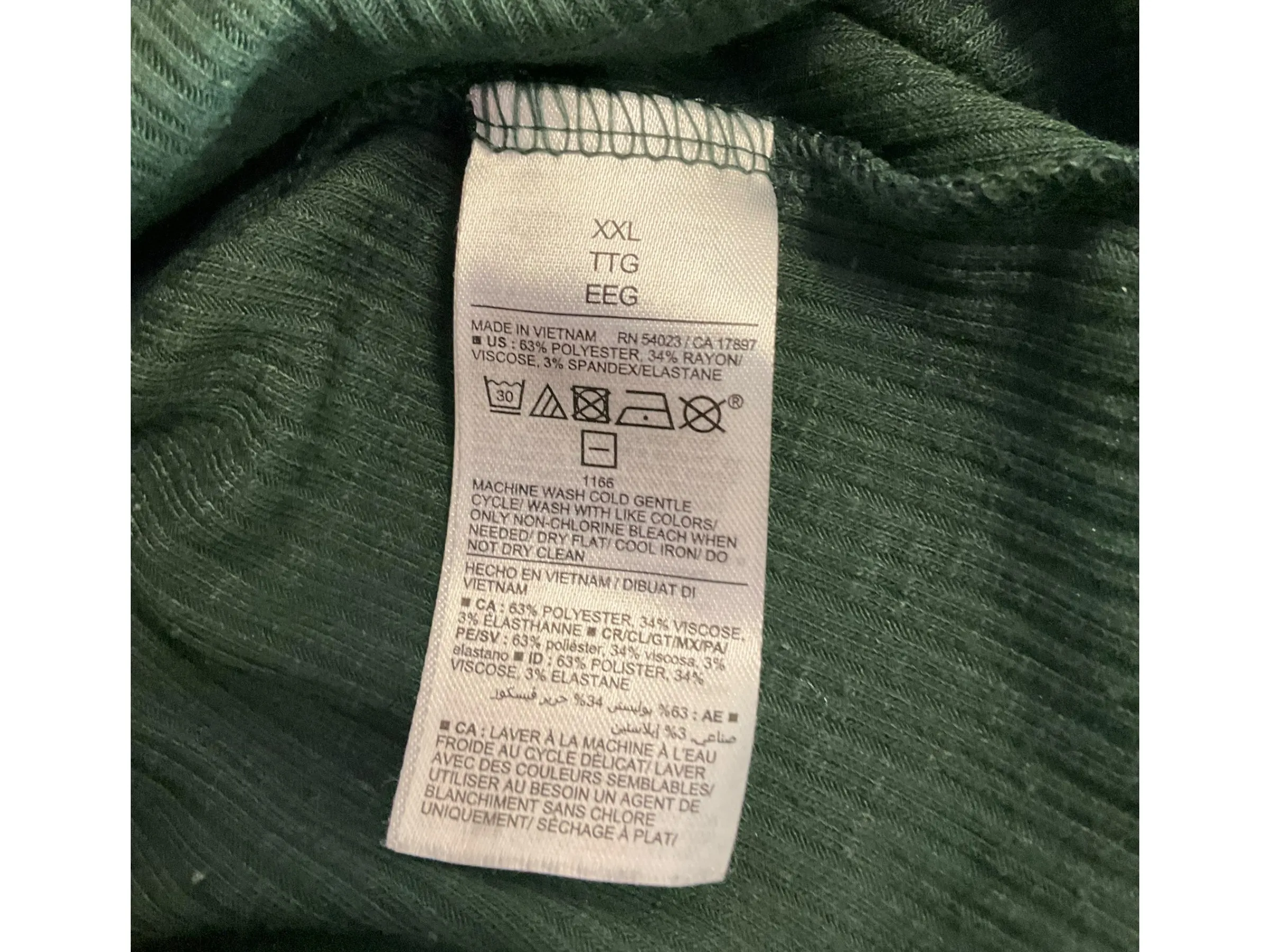 Green Tank Top Old Navy, Size Xxl