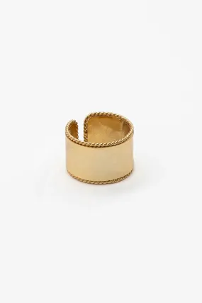 Hammered Gold Ring