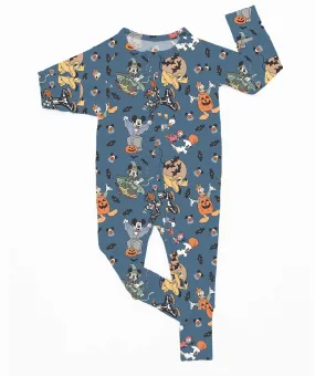 Magic Halloween Magical Haunting - Bamboo Zippy Romper