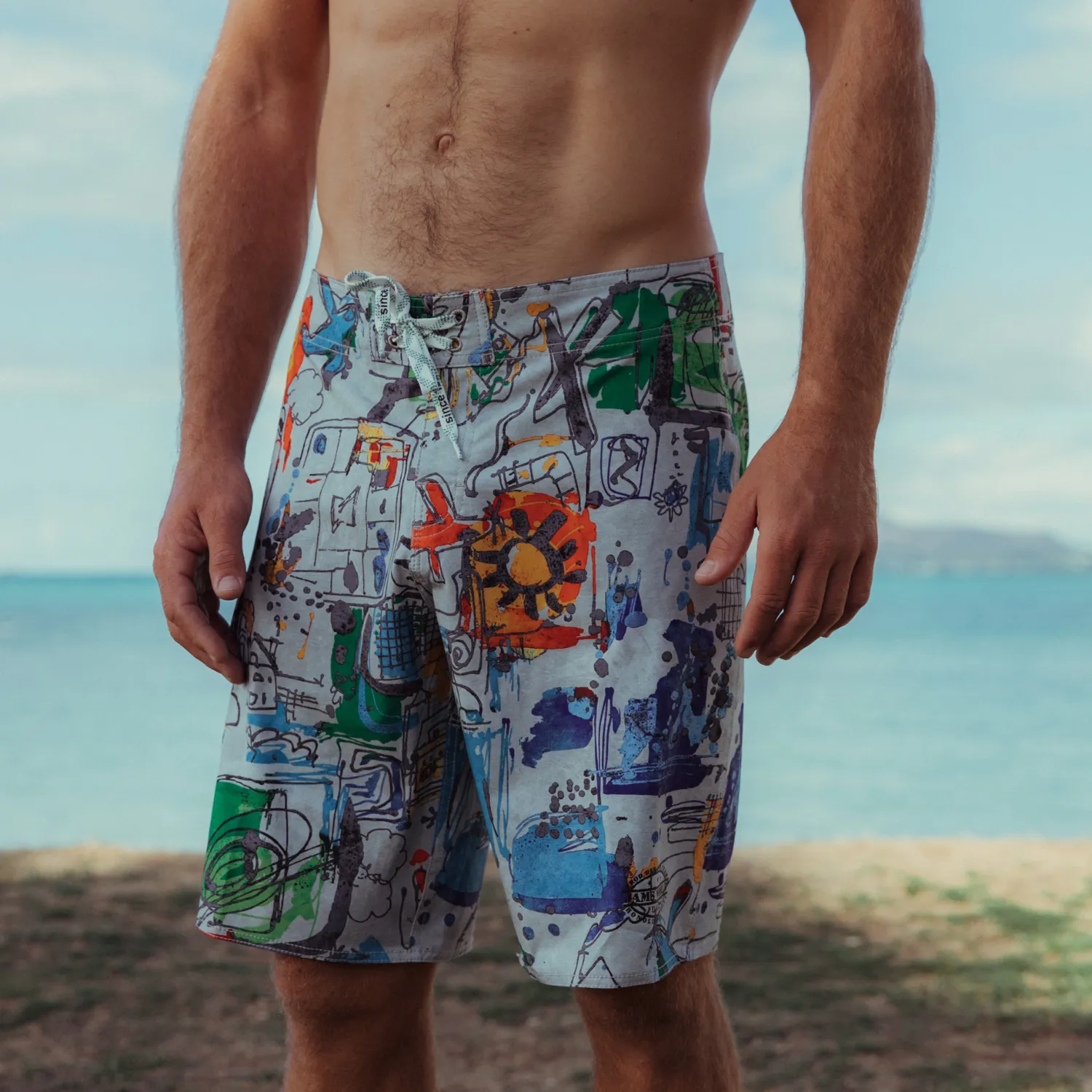 Men's Classic Boardshort - Clash Gray