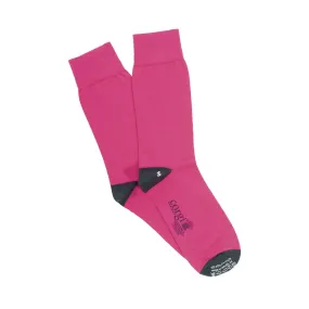 Men's Contrast Heel & Toe Merino Wool Socks