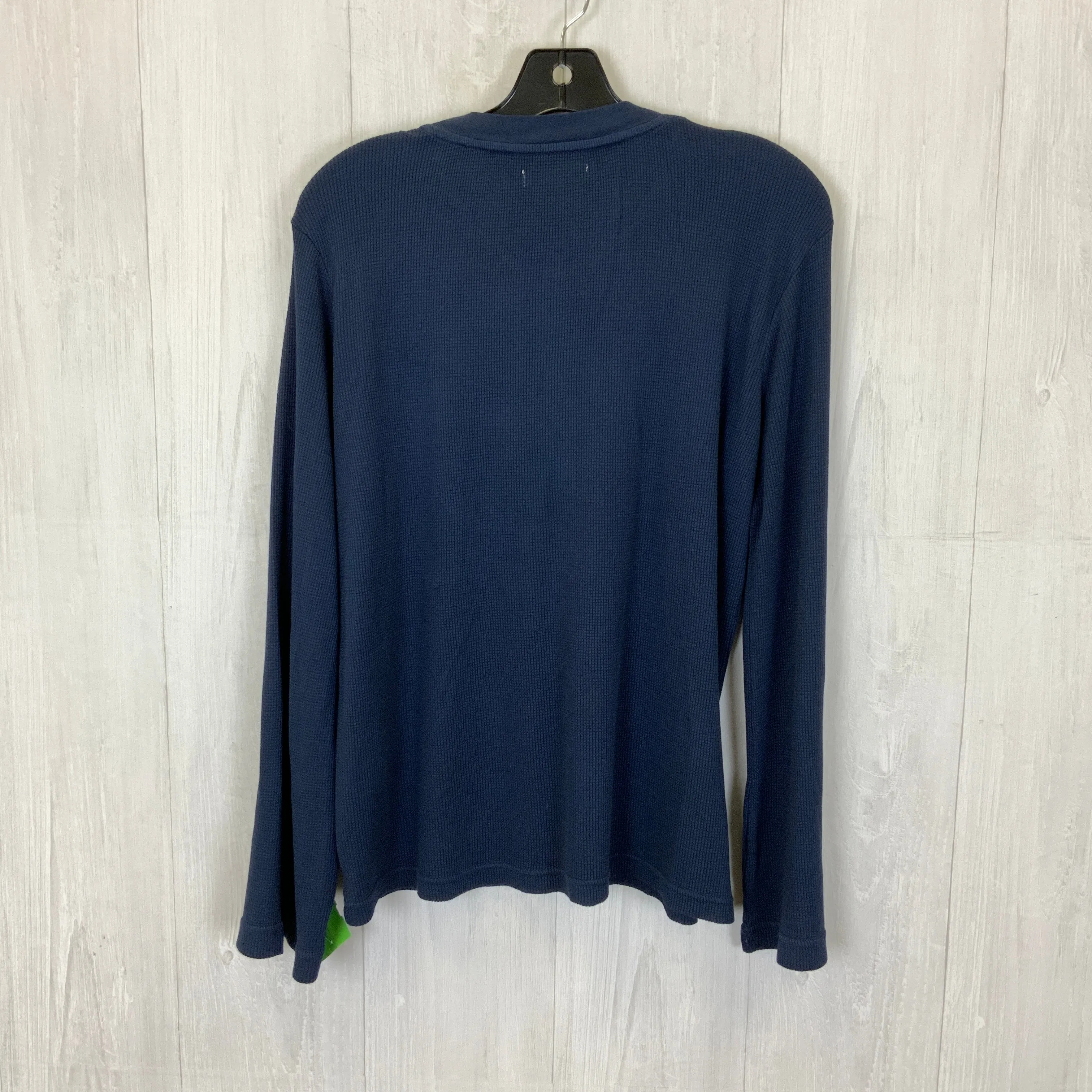 Navy Top Long Sleeve Madewell, Size M