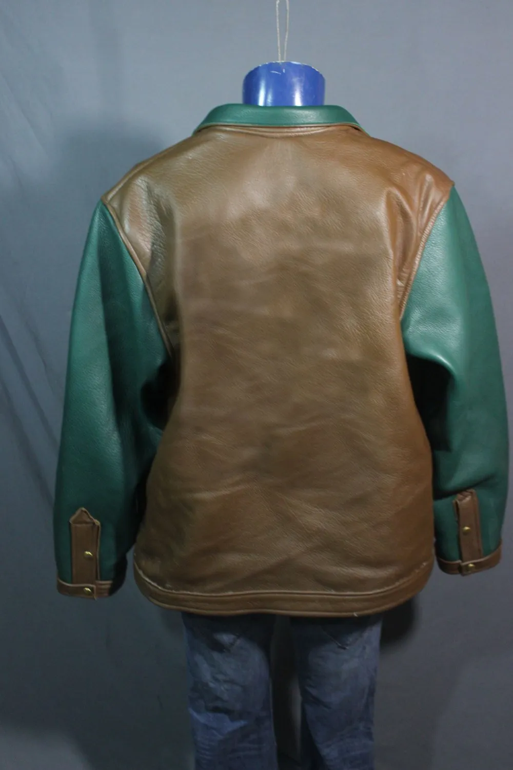 Our Bomber Jacket in Brown and Green ELK!