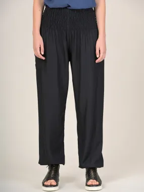 Plain Colour Harem Pants - High Crotch