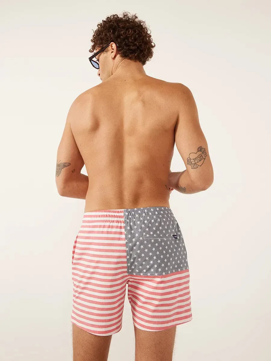 The Mericas 5.5" (Faded Classic Swim Trunk)